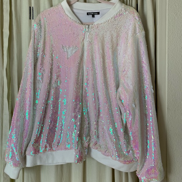 charlotte russe sequin jacket